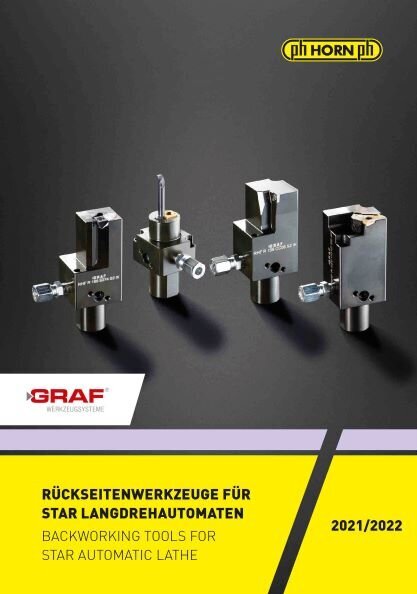 Cover HORN-Katalog STAR Langdrehautomaten