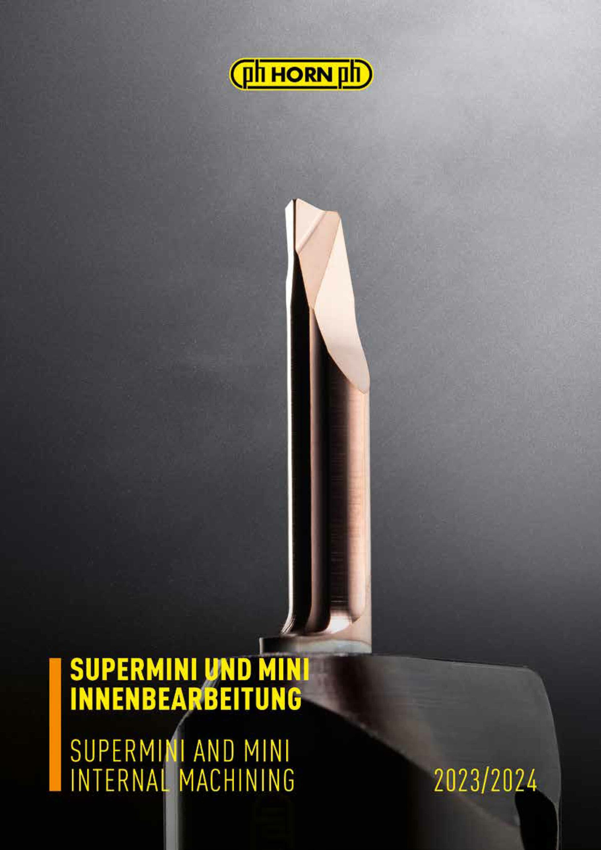 Cover HORN-Katalog Supermini Cover HORN-Katalog Supermini