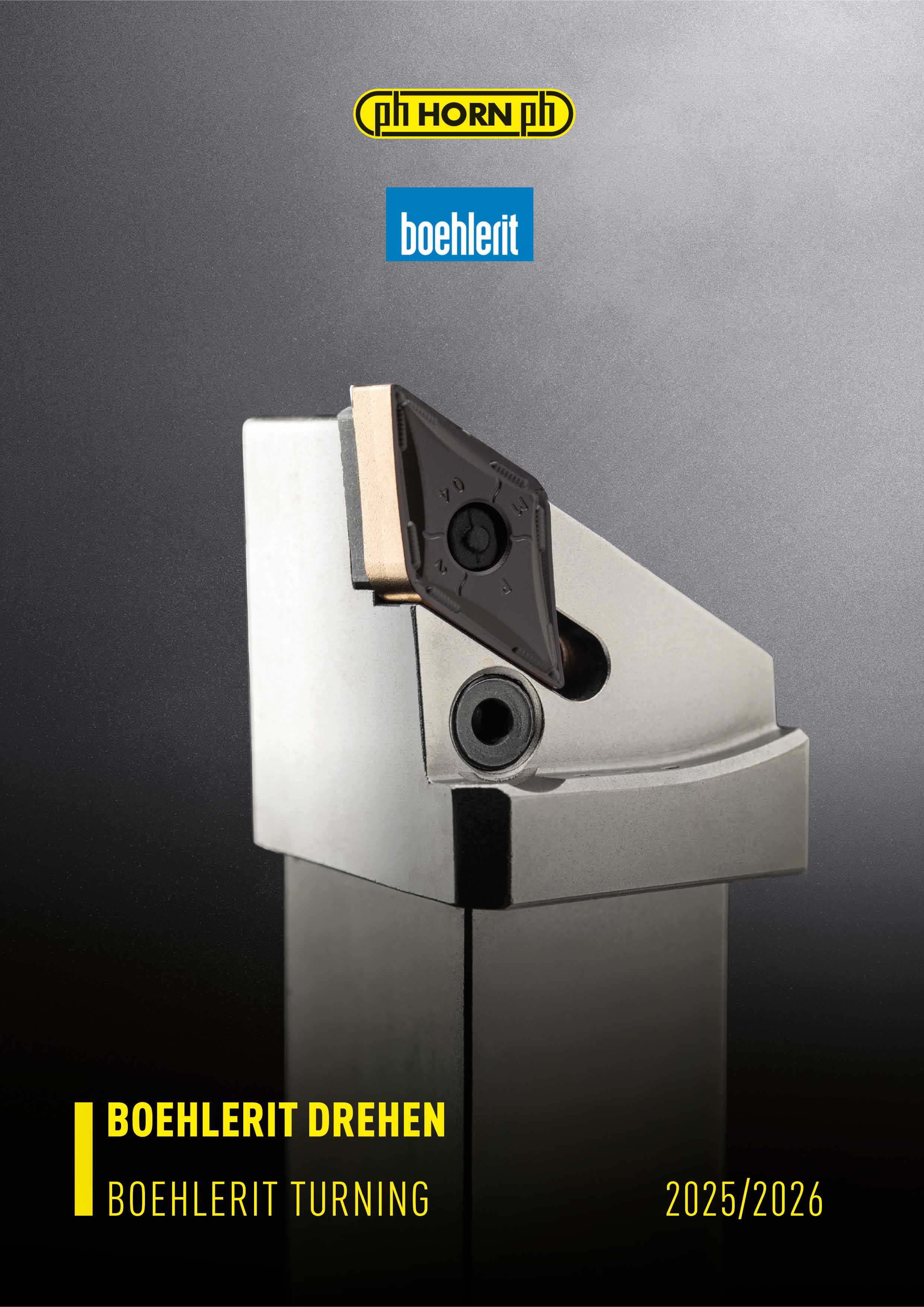 Cover HORN-Katalog Boehlerit Drehen Cover HORN-Katalog Boehlerit Drehen